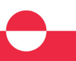 Det Grønlandske flag lille