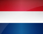 Hollands flag miniature