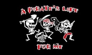 A Pirates Life flag