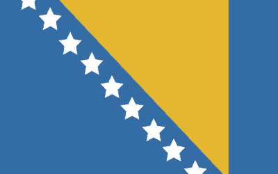 Bosnien-Hercegovina flag