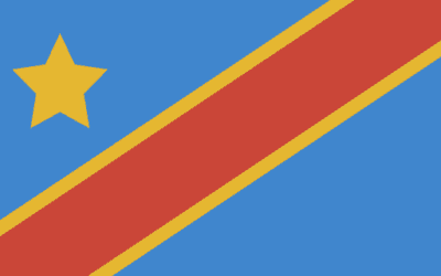 Den Demokratiske Republik Congo flag