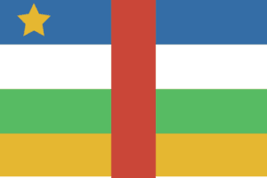 Den Centralafrikanske republik flag