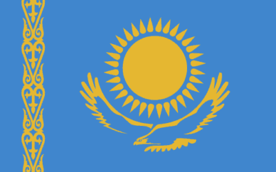 Kazakhstan flag