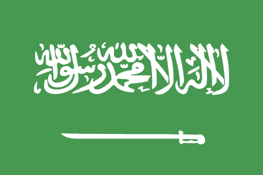 Saudi Arabiens flag